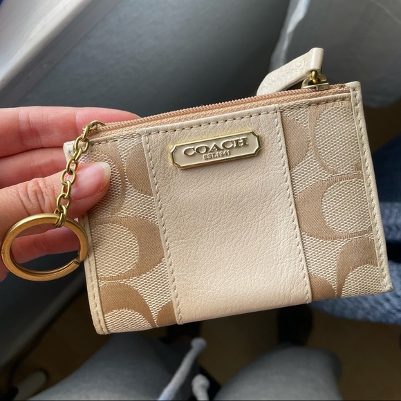 Coach Change Purse Keychain - Picture 1 of 3